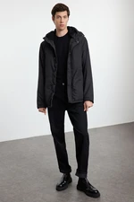 Trendyol Black Regular Fit Parka Coat