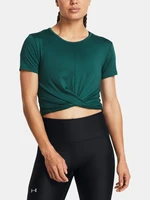 Under Armour Motion Crossover Crop SS Triko Zelená