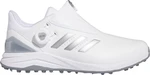 Adidas Solarmotion BOA 24 Spikeless White/Silver Metallic/Blue Burst 44 2/3 Calzado de golf para hombres