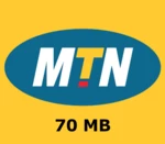 MTN 70 MB Data Mobile Top-up ZA