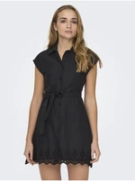 Black women's shirt dress ONLY Lou