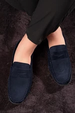 Ducavelli Naran pánske ležérne topánky z pravej kože, mokasíny, ľahké topánky, semišové topánky.