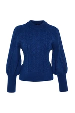 Trendyol Saks Soft-textured Hair Braided Sweater Sweater