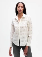 GAP Crop Lace Shirt - Women's