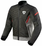 Rev'it! Jacket Torque 2 H2O Grey/Red S Blouson textile