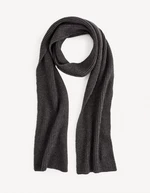 Dark grey men's scarf Celio Virbis