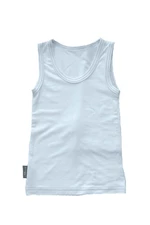 Functional Bottom Bamboo Tank Top - White