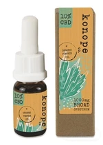 Konope co. 10% CBD v organickom tekvicovom oleji - Široké Spektrum 1000g