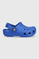 Detské šľapky Crocs čierna farba