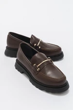 LuviShoes Dual Brown Skin Women's Oxford Shoes