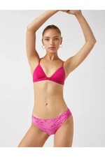 Koton Damski Fuchsia Bikini Bottom