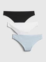 GAP Panties no-show thong, 3pcs - Women's