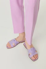 Trendyol Mules - Lilac - Flat