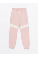 LC Waikiki Printed Girls' Jogger Sweatpants with Elastic Waist