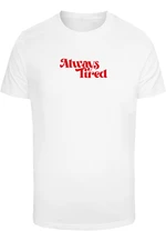 Men's T-shirt Always Tired white