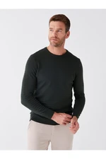 LC Waikiki Crew Neck Long Sleeve Men's Knitwear Sweater