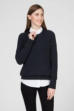 Tommy Hilfiger Sweater - NEW MAKAYLA C-NK SWTR dark blue