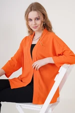 Bigdart 5862 Knitted Kimono - Orange