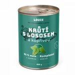 Konzerva Louie krůtí s lososem a kopřivou 400g