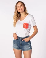 Tričko Rip Curl ISLAND POCKET TEE  White