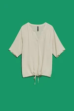 WOMEN'S SHIRT L-KO-4032 L.Beige