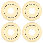 Spokey PU 80 mm Replacement colieska ku korčuliam FREESPO WHITE SET, 4 pcs