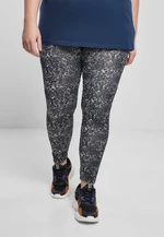 Women's Leggings AOP Black/White