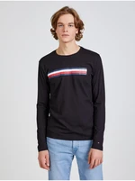 Pánske tričko s dlhým rukávom Tommy Hilfiger Striped