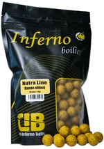 Carp inferno boilies nutra line banán oliheň - 1 kg 20 mm