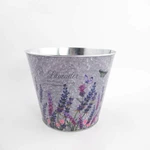 Obal kulatý LAVENDER plech 20,5cm