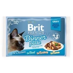 Brit Premium Dinner Plate in Gravy - 4 x 85g