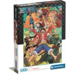 Clementoni - Puzzle 1000 Attack on Titans One Piece