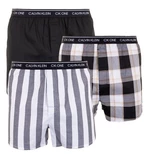 Calvin Klein 3 PACK - pánské trenky CK One NB3000A-LES M