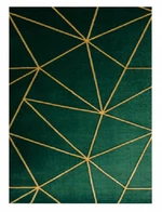 Kusový koberec Emerald 1013 green and gold-180x270