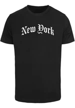 Men's T-shirt New York Wording - black
