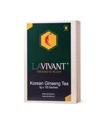 Lavivant LAVIVANT ženšenový granulovaný čaj, dřevěná krabička, 100 ks