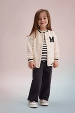 DEFACTO Baby Girl Cargo Fit Gabardine Trousers