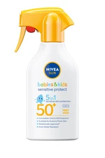 Nivea Dětský sprej na opalování s pumpičkou SPF 50+ Sun Kids Sensitive 270 ml