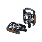 BBB DualChoice Classic 2.0 Black Pedală cu clips-Pedală plată