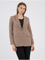 Women's brown blazer VERO MODA Zelda - Women