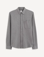 Grey men's shirt Celio Gaselle