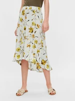 Light Blue Floral Midi Skirt Pieces Lillian - Women