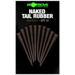 Korda převleky naked tail rubber - weed/silt