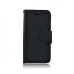 Flipové pouzdro FANCY pro Samsung Galaxy S24 Ultra, černá