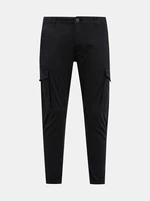 Black tapered fit pants Jack &amp; Jones Paul