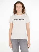 White women's T-shirt Tommy Hilfiger