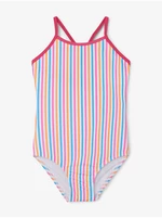 White Girly Striped Swimsuit Name It Ziza