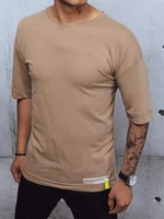 Men's T-shirt with cappuccino patch Dstreet z