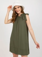 Khaki viscose sundress OCH BELLA