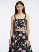 Orsay Black Women Floral Top - Women